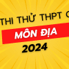 Bộ đề thi thử TN THPT - MÔN ĐỊA LÝ - NĂM 2024 - SOẠN BÁM SÁT CẤU TRÚC ĐỀ MINH HỌA BGD NGÀY 22.03 (Bản word có giải)