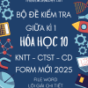 BỘ ĐỀ KIỂM TRA GIỮA KÌ 1 HÓA HỌC 10 FORM MỚI 2025 - CHUNG 3 SÁCH KNTT CTST CD (BẢN WORD GIẢI CHI TIẾT)