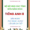 BỘ ĐỀ TỔNG HỢP HSG TIẾNG ANH 8 CÁC TỈNH ĐẾN NĂM 2024 ( File word, có nghe + lời giải chi tiết )
