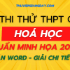 BỘ ĐỀ THI THỬ TN THPT - MÔN HÓA HỌC - NĂM 2025 - BÁM SÁT CẤU TRÚC ĐỀ MINH HỌA BGD MỚI NHẤT (Bản word giải chi tiết)