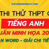 BỘ ĐỀ THI THỬ TỐT NGHIỆP THPT - MÔN TIẾNG ANH - NĂM 2025 - BÁM SÁT CẤU TRÚC ĐỀ MINH HỌA BGD MỚI NHẤT (Bản word giải chi tiết)