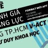 ĐỀ THI ĐÁNH GIÁ NĂNG LỰC V-ACT FORM 2025 - TƯ DUY KHOA HỌC - ĐH QUỐC GIA TP HCM WORD GIẢI CHI TIẾT