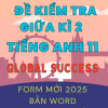 BỘ ĐỀ KIỂM TRA TEST GIỮA KÌ 2 TIẾNG ANH 11 GLOBAL SUCCESS FORM MỚI 2025 WORD KEY CHI TIẾT