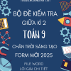 BỘ ĐỀ KIỂM TRA GIỮA KÌ 2 TOÁN 9 CHÂN TRỜI SÁNG TẠO WORD GIẢI CHI TIẾT
