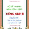 BỘ ĐỀ THI HSG TIẾNG ANH 8 NĂM 2025 CÓ FILE NGHE GIẢI CHI TIẾT