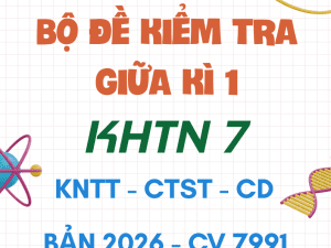 ĐỀ ÔN TẬP KIỂM TRA GIỮA KÌ 1 KHTN 7 CV 7991 LÍ HOÁ SINH