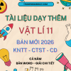 TÀI LIỆU DẠY THÊM VẬT LÍ LỚP 11 BẢN MỚI 2025-2026