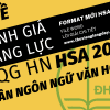 BỘ ĐỀ LUYỆN THI THỬ PHẦN NGÔN NGỮ VĂN HỌC ĐÁNH GIÁ NĂNG LỰC ĐẠI HỌC QUỐC GIA HÀ NỘI HSA NĂM 2026 ĐỢT 1