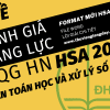ĐỀ LUYỆN THI THỬ PHẦN TOÁN HỌC VÀ XỬ LÝ SỐ LIỆU ĐÁNH GIÁ NĂNG LỰC ĐẠI HỌC QUỐC GIA HÀ NỘI HSA NĂM 2026 ĐỢT 1