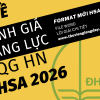 ĐỀ THI THỬ ĐGNL ĐẠI HỌC QUỐC GIA HÀ NỘI HSA NĂM 2026 ĐỢT 1