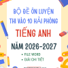 ĐỀ THI VÀO 10 TIẾNG ANH HẢI PHÒNG 2026