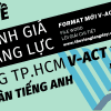 BỘ ĐỀ LUYỆN THI THỬ PHẦN TIẾNG ANH ĐÁNH GIÁ NĂNG LỰC ĐẠI HỌC QUỐC GIA TPHCM V-ACT NĂM 2026 ĐỢT 1