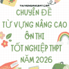 CHUYÊN ĐỀ TỪ VỰNG NÂNG CAO ÔN THI TỐT NGHIỆP THPT TIẾNG ANH 2026