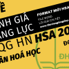 BỘ ĐỀ LUYỆN THI THỬ PHẦN HOÁ HỌC ĐÁNH GIÁ NĂNG LỰC ĐẠI HỌC QUỐC GIA HÀ NỘI HSA NĂM 2026 ĐỢT 2