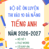ĐỀ LUYỆN THI VÀO 10 TIẾNG ANH ĐÀ NẴNG 2026