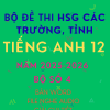 ĐỀ THI HSG ANH 12 NĂM 2026