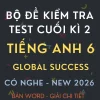 Bộ đề kiểm tra cuối kì 2 Global Success 6 có nghe năm 2026