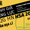 BỘ ĐỀ LUYỆN THI THỬ PHẦN ĐỊA LÍ ĐÁNH GIÁ NĂNG LỰC ĐẠI HỌC QUỐC GIA HÀ NỘI HSA NĂM 2026 ĐỢT 3