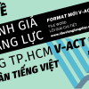 BỘ ĐỀ LUYỆN THI THỬ PHẦN TIẾNG VIỆT ĐÁNH GIÁ NĂNG LỰC ĐẠI HỌC QUỐC GIA TPHCM V-ACT NĂM 2026 ĐỢT 3