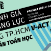 BỘ ĐỀ LUYỆN THI THỬ PHẦN TOÁN HỌC ĐÁNH GIÁ NĂNG LỰC ĐẠI HỌC QUỐC GIA TPHCM V-ACT NĂM 2026 ĐỢT 3