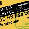 Bộ đề luyện thi thử phần Tiếng Anh đánh giá năng lực Đại học Quốc gia Hà Nội HSA năm 2026 đợt 3 giải chi tiết bản Word
