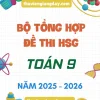 Bộ tổng hợp đề thi HSG Toán 9 năm 2026 cấp tỉnh xã trường file Word giải chi tiết bồi dưỡng học sinh giỏi