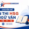 Trọn bộ chuyên đề ôn thi HSG Ngữ văn THPT lớp 10 11 12 file Word bồi dưỡng học sinh giỏi chuyên sâu