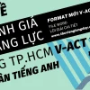 Tiếng Anh đánh giá năng lực ĐHQG TPHCM V-ACT 2026