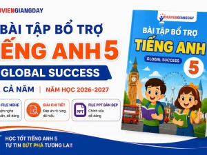 Bài tập bổ trợ Tiếng Anh 5 Global Success có nghe năm 2026-2027