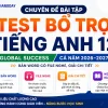 Bộ tài liệu chuyên đề bài tập bổ trợ Tiếng Anh 12 Global Success cả năm 2026-2027 bản Word có file nghe và giải chi tiết