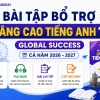 Bộ bài tập bổ trợ nâng cao Tiếng Anh 11 Global Success cả năm file Word có nghe và lời giải chi tiết năm học 2026 - 2027.