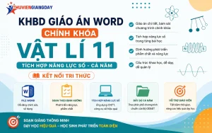 Kế hoạch bài dạy giáo án Word chính khóa Vật lí 11 bộ sách Kết nối tri thức cả năm học chuẩn 5512 có tích hợp hoạt động phát triển năng lực số