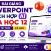 Bài giảng Powerpoint Hóa học 12 Kết nối tri thức tích hợp AI cả năm