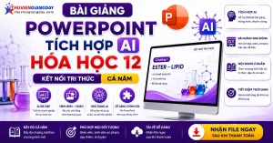 Bài giảng Powerpoint Hóa học 12 Kết nối tri thức tích hợp AI cả năm