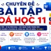 Chuyên đề bài tập Hóa học 11 Kết nối tri thức bản 2027 file Word có lời giải chi tiết