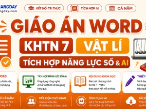 Giáo án KHTN 7 Vật lí tích hợp năng lực số và AI bộ Kết nối tri thức cả năm