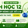 Giáo án Sinh học 12 tích hợp năng lực số bộ Kết nối tri thức file Word