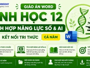 Giáo án Sinh học 12 tích hợp năng lực số bộ Kết nối tri thức file Word