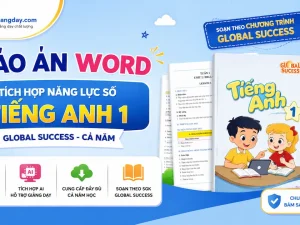 Giáo án Tiếng Anh 1 tích hợp năng lực số và AI bộ Global Success cả năm
