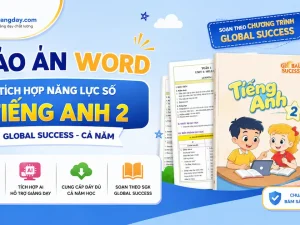 Giáo án Tiếng Anh 2 tích hợp năng lực số bộ Global Success cả năm
