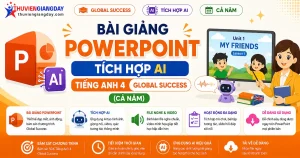 Bài Giảng Powerpoint AI Tiếng Anh 4 Global Success bộ Kết nối tri thức cả năm