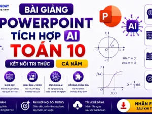 Giáo án Powerpoint tích hợp AI Toán 10 Kết nối tri thức cả năm