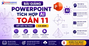Giáo án Powerpoint Toán 11 Kết nối tri thức tích hợp AI cả năm