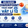Giáo án Powerpoint tích hợp AI Vật lí 12 Kết nối tri thức cả năm