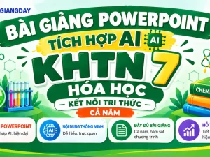 Bài giảng powerpoint KHTN 7 Hóa học Kết nối tri thức tích hợp AI