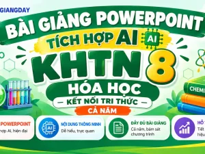 Bài giảng powerpoint KHTN 8 Hóa học Kết nối tri thức tích hợp AI