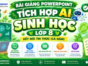 Bài giảng powerpoint KHTN 8 Sinh học Kết nối tri thức tích hợp AI