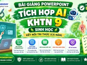 Bài giảng powerpoint KHTN 9 Sinh học Kết nối tri thức tích hợp AI