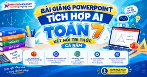 Bài giảng powerpoint Toán 7 Kết nối tri thức tích hợp AI