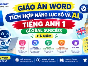Giáo án Tiếng Anh 1 Global Success tích hợp năng lực số và AI